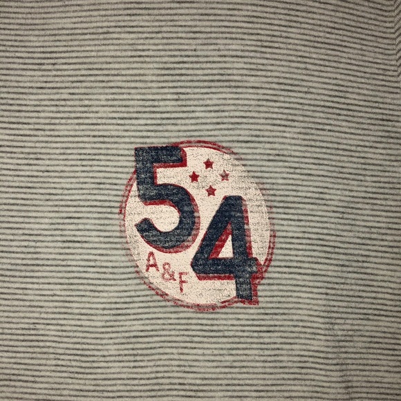 Abercrombie & Fitch Striped Cropped Tee XS - Picture 3 of 5